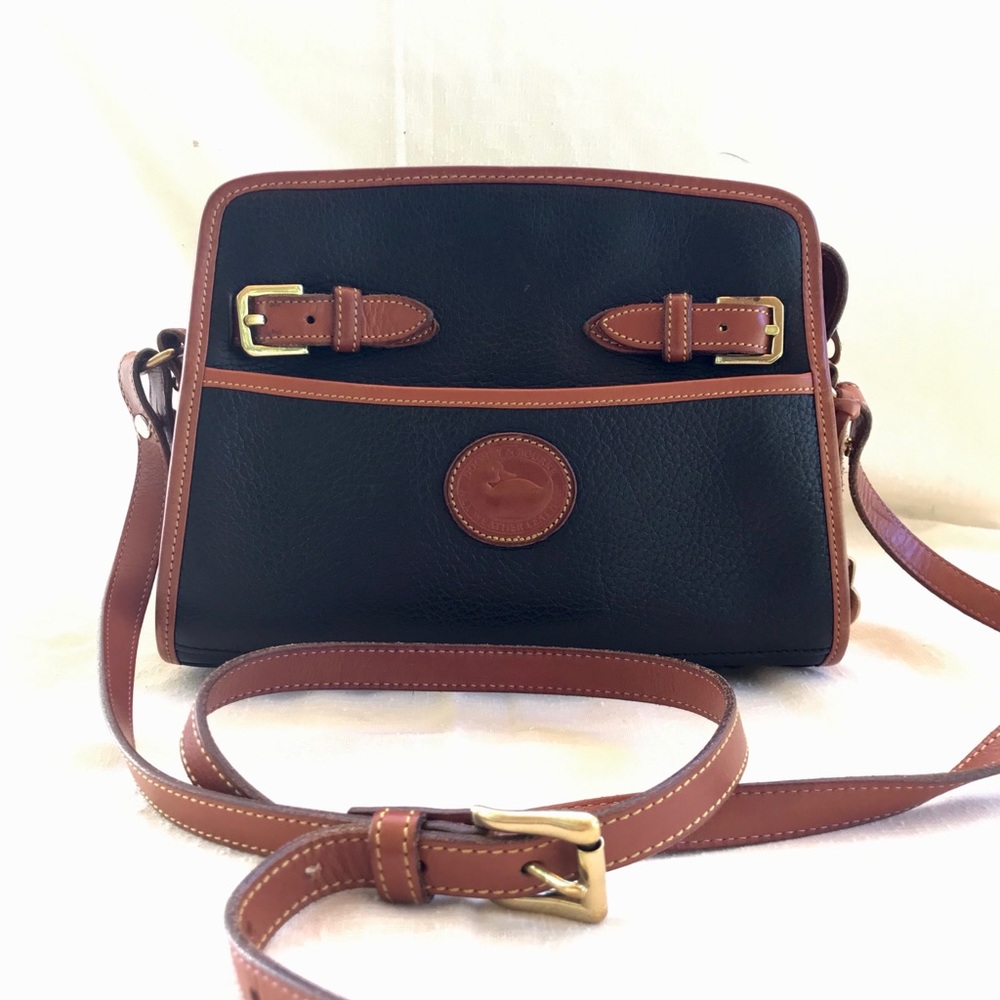 Dooney & Burke Vintage Leather Crossbody Bag